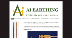 Desktop Screenshot of earthingrod.com